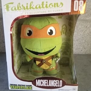 Funko Fabrikations Michelangelo Plush - Green and Orange